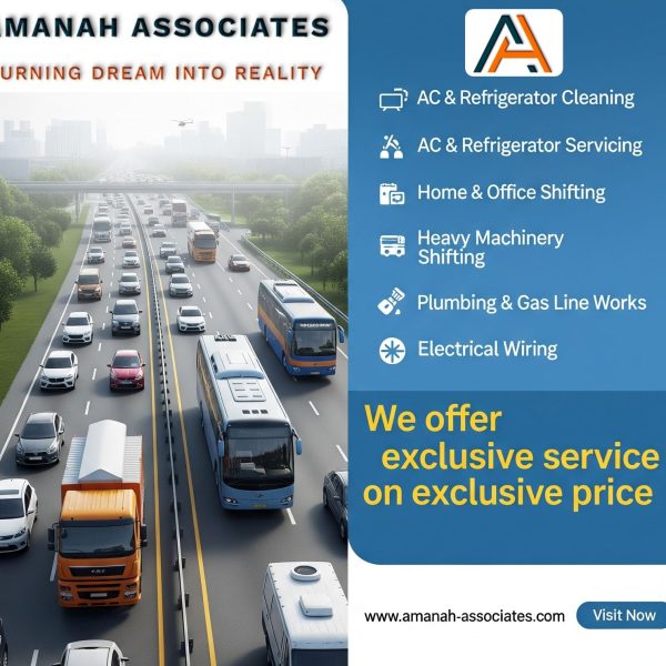 আমানাহ এসোসিয়েটস: নির্ভরযোগ্য সব হোম সার্ভিস এখন হাতের মুঠোয়!
