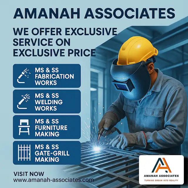 আপনি কি আপনার বাড়ি, অফিস কিংবা প্রতিষ্ঠানের জন্য মেটাল সলিউশন খুঁজছেন?