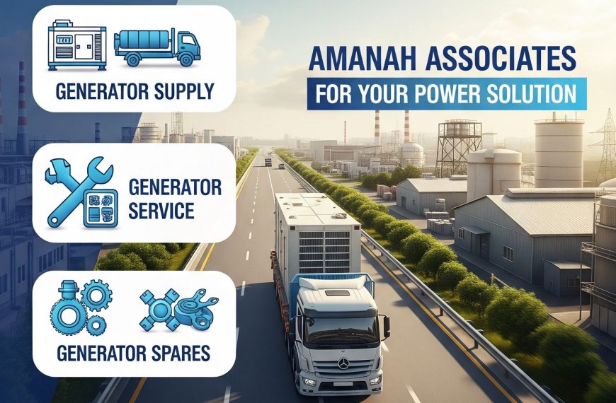 Amanah Associates দিচ্ছে জেনারেটর এবং জেনারেটরের স্পেয়ার পার্টসের নির্ভরযোগ্য সমাধান